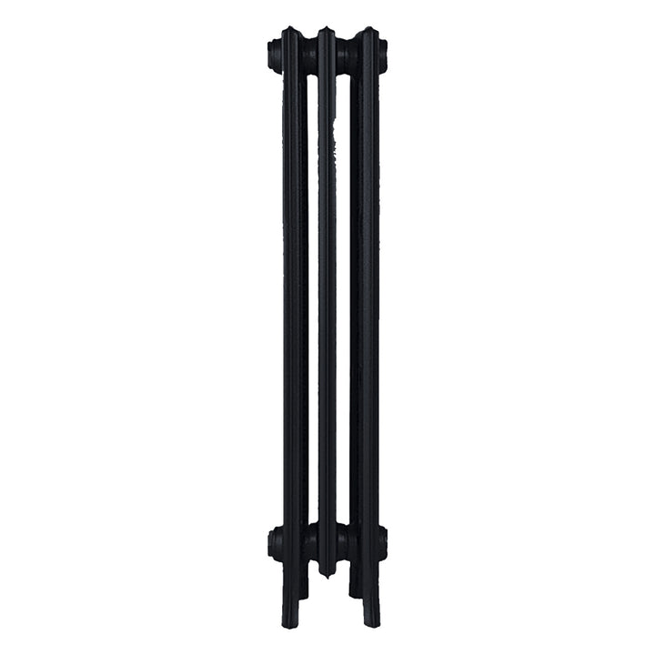Grace - Matt Black Cast Iron Column Radiator H950mm x W212mm 4 Column - Floor Standing