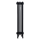 Grace - Matt Black Cast Iron Column Radiator H950mm x W212mm 4 Column - Floor Standing