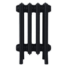 Grace - Matt Black Cast Iron Column Radiator H450mm x W272mm 4 Column - Wall Hung