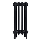 Grace - Matt Black Cast Iron Column Radiator H650mm x W272mm 4 Column - Floor Standing