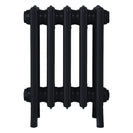 Grace - Matt Black Cast Iron Column Radiator H450mm x W333mm 4 Column - Wall Hung