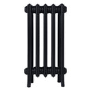 Grace - Matt Black Cast Iron Column Radiator H650mm x W333mm 4 Column - Floor Standing