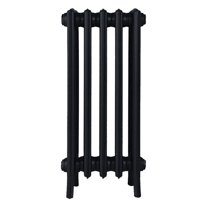 Grace - Matt Black Cast Iron Column Radiator H750mm x W333mm 4 Column - Floor Standing