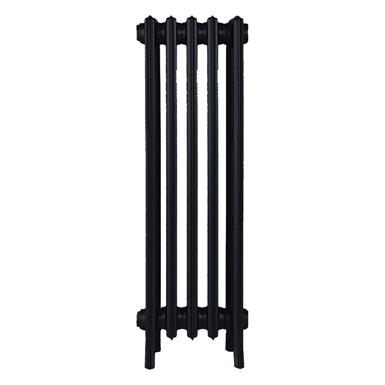 Grace - Matt Black Cast Iron Column Radiator H950mm x W333mm 4 Column - Floor Standing