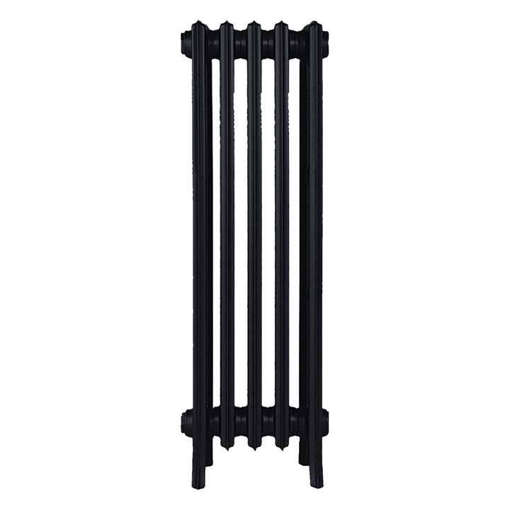 Grace - Matt Black Cast Iron Column Radiator H950mm x W333mm 4 Column - Floor Standing