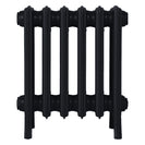 Grace - Matt Black Cast Iron Column Radiator H450mm x W393mm 4 Column - Wall Hung