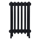 Grace - Matt Black Cast Iron Column Radiator H650mm x W393mm 4 Column - Floor Standing