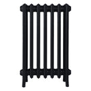 Grace - Matt Black Cast Iron Column Radiator H700mm x W454mm 4 Column - Wall Hung