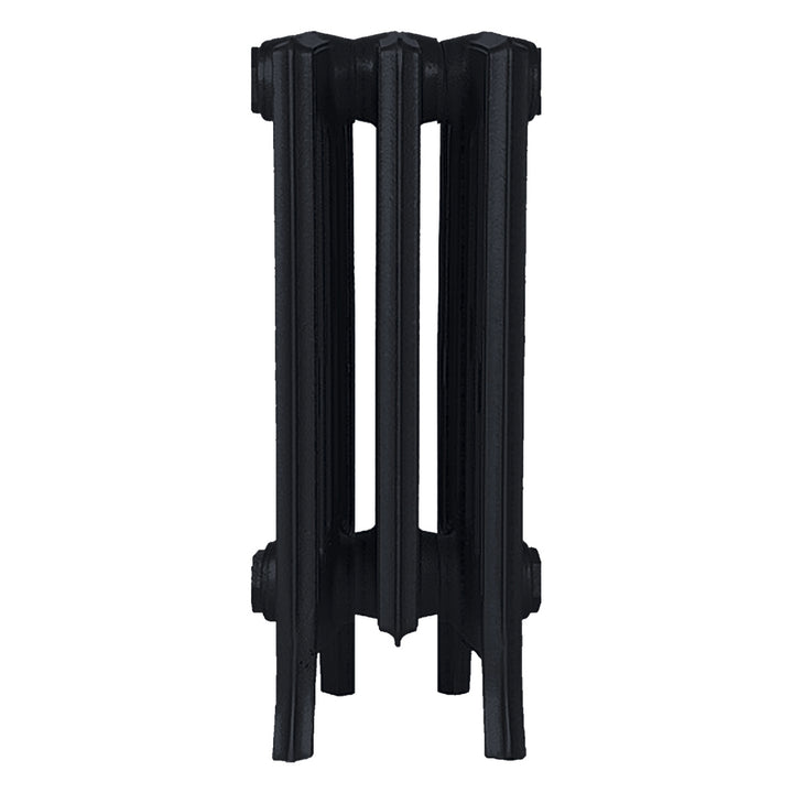 Grace - Matt Black Cast Iron Column Radiator H450mm x W212mm 6 Column - Wall Hung