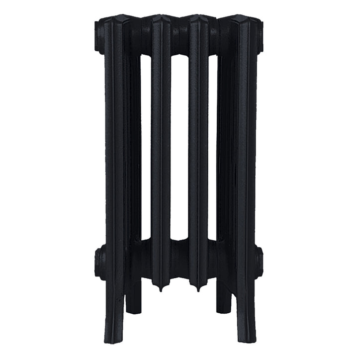 Grace - Matt Black Cast Iron Column Radiator H450mm x W272mm 6 Column - Wall Hung