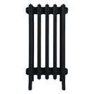 Grace - Matt Black Cast Iron Column Radiator H650mm x W333mm 6 Column - Floor Standing