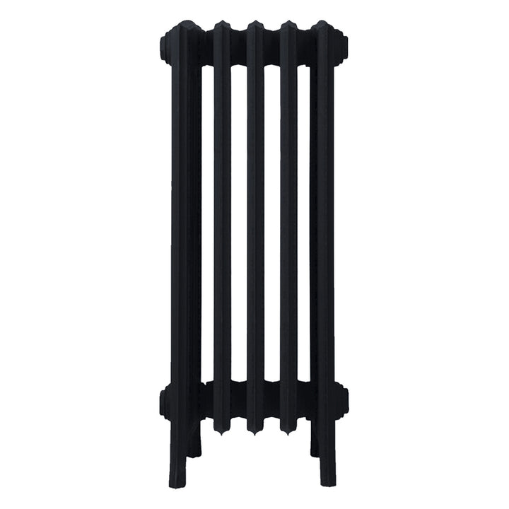 Grace - Matt Black Cast Iron Column Radiator H700mm x W333mm 6 Column - Wall Hung