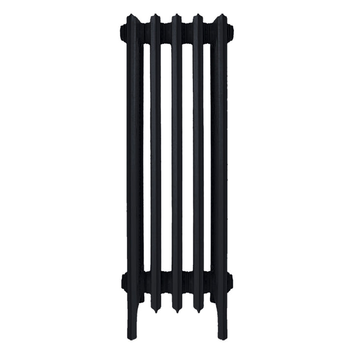Grace - Matt Black Cast Iron Column Radiator H950mm x W333mm 6 Column - Floor Standing