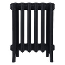 Grace - Matt Black Cast Iron Column Radiator H450mm x W393mm 6 Column - Wall Hung
