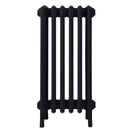 Grace - Matt Black Cast Iron Column Radiator H700mm x W393mm 6 Column - Wall Hung