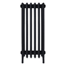 Grace - Matt Black Cast Iron Column Radiator H900mm x W393mm 6 Column - Wall Hung