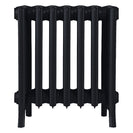 Grace - Matt Black Cast Iron Column Radiator H450mm x W454mm 6 Column - Wall Hung