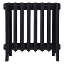 Grace - Matt Black Cast Iron Column Radiator H450mm x W514mm 6 Column - Wall Hung