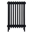 Grace - Matt Black Cast Iron Column Radiator H700mm x W514mm 6 Column - Wall Hung