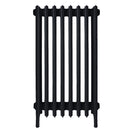 Grace - Matt Black Cast Iron Column Radiator H900mm x W514mm 6 Column - Wall Hung