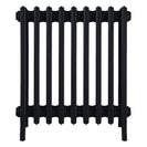 Grace - Matt Black Cast Iron Column Radiator H600mm x W575mm 6 Column - Wall Hung