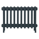 Grace - Midnight Ink Cast Iron Column Radiator H450mm x W635mm 4 Column - Wall Hung