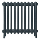 Grace - Midnight Ink Cast Iron Column Radiator H650mm x W635mm 4 Column - Floor Standing