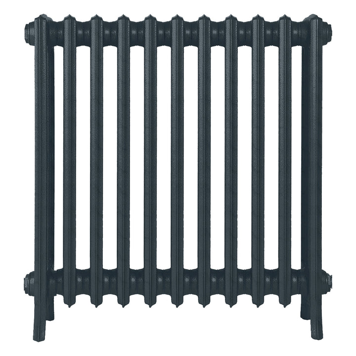 Grace - Midnight Ink Cast Iron Column Radiator H700mm x W696mm 4 Column - Wall Hung