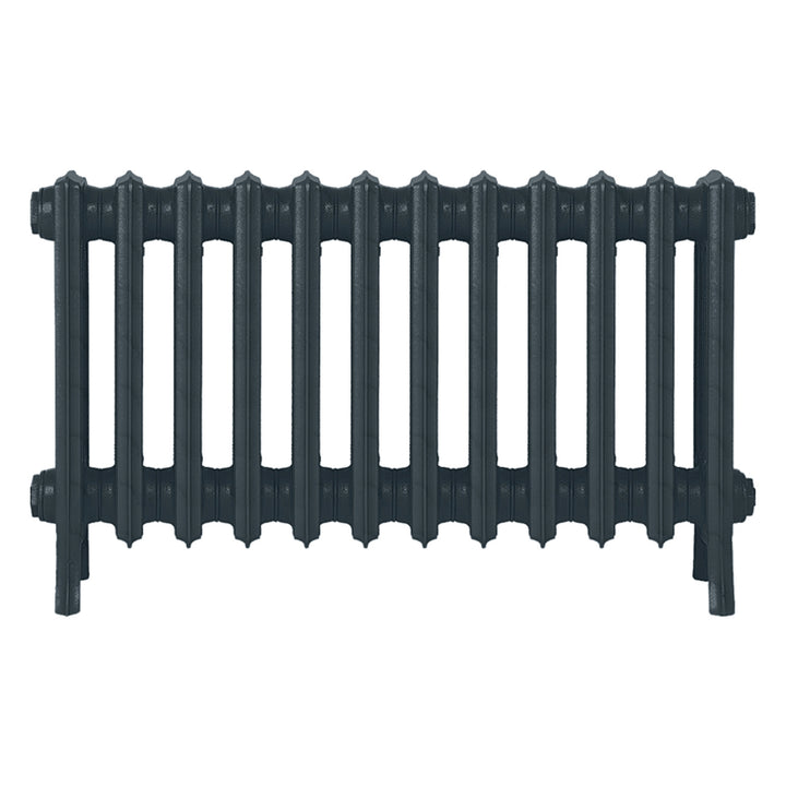 Grace - Midnight Ink Cast Iron Column Radiator H450mm x W756mm 4 Column - Wall Hung