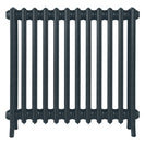 Grace - Midnight Ink Cast Iron Column Radiator H700mm x W756mm 4 Column - Wall Hung