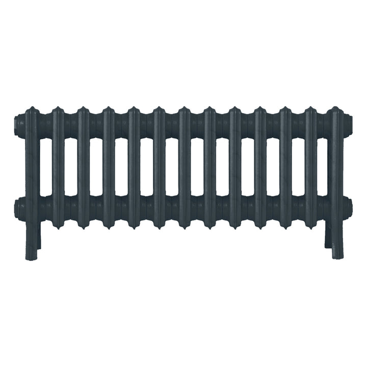 Grace - Midnight Ink Cast Iron Column Radiator H300mm x W817mm 4 Column - Wall Hung