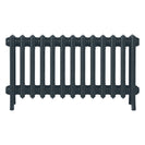 Grace - Midnight Ink Cast Iron Column Radiator H450mm x W817mm 4 Column - Wall Hung
