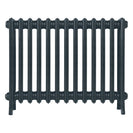 Grace - Midnight Ink Cast Iron Column Radiator H650mm x W817mm 4 Column - Floor Standing