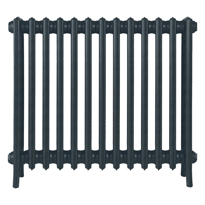 Grace - Midnight Ink Cast Iron Column Radiator H700mm x W817mm 4 Column - Wall Hung