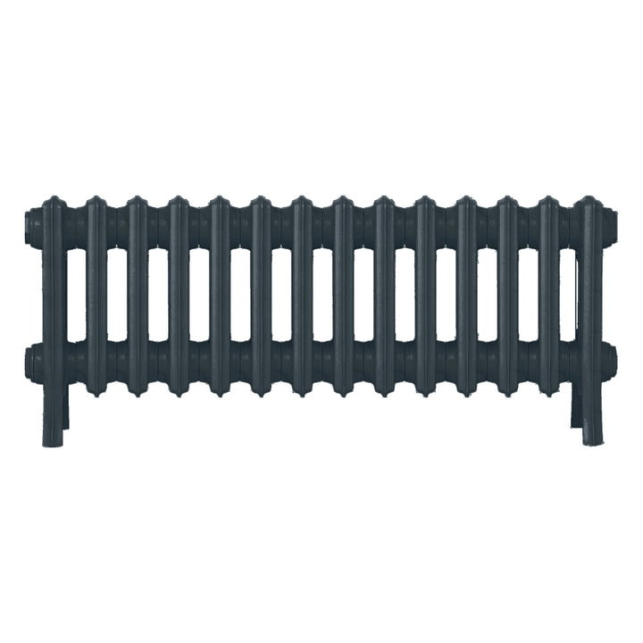 Grace - Midnight Ink Cast Iron Column Radiator H300mm x W877mm 4 Column - Wall Hung