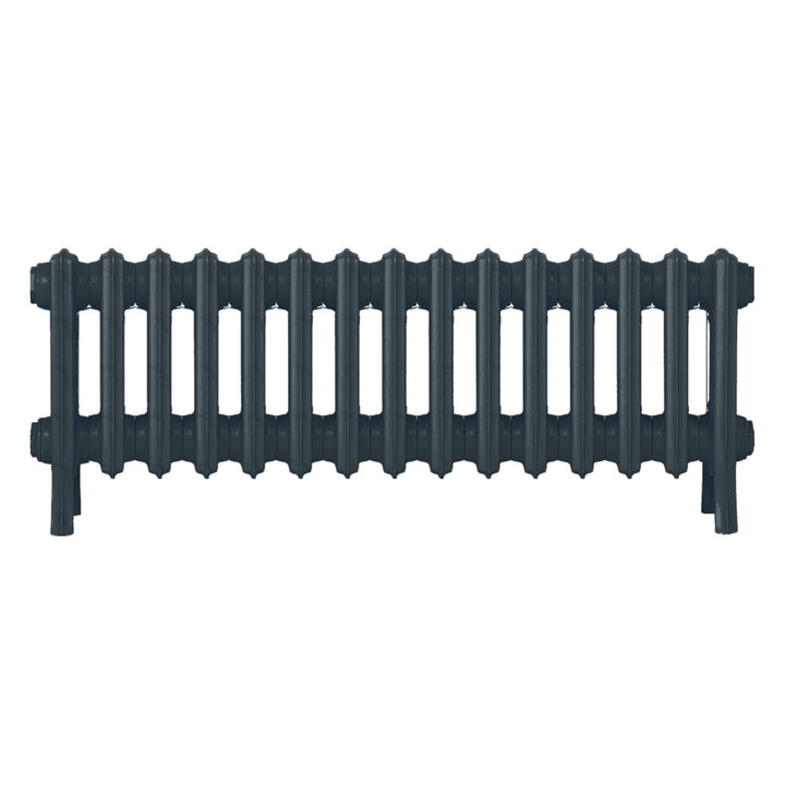 Grace - Midnight Ink Cast Iron Column Radiator H300mm x W938mm 4 Column - Wall Hung