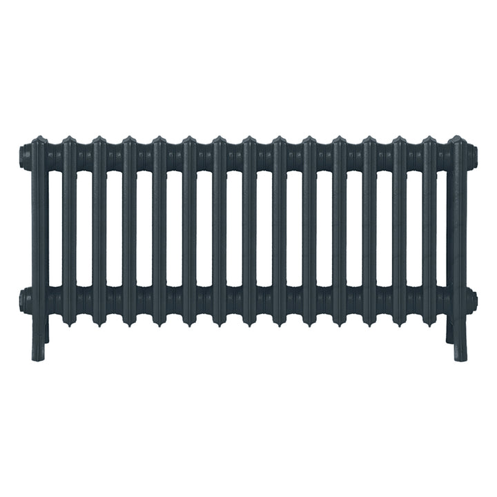 Grace - Midnight Ink Cast Iron Column Radiator H450mm x W938mm 4 Column - Wall Hung