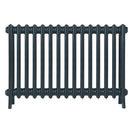 Grace - Midnight Ink Cast Iron Column Radiator H650mm x W938mm 4 Column - Floor Standing