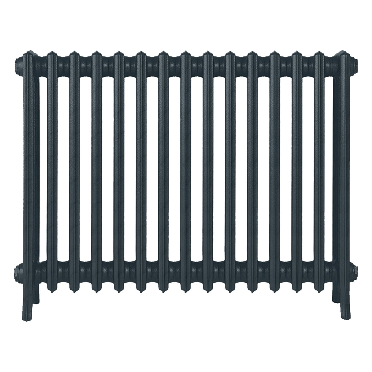 Grace - Midnight Ink Cast Iron Column Radiator H700mm x W938mm 4 Column - Wall Hung