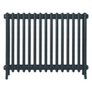 Grace - Midnight Ink Cast Iron Column Radiator H700mm x W938mm 4 Column - Wall Hung
