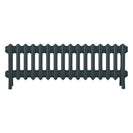 Grace - Midnight Ink Cast Iron Column Radiator H300mm x W998mm 4 Column - Wall Hung