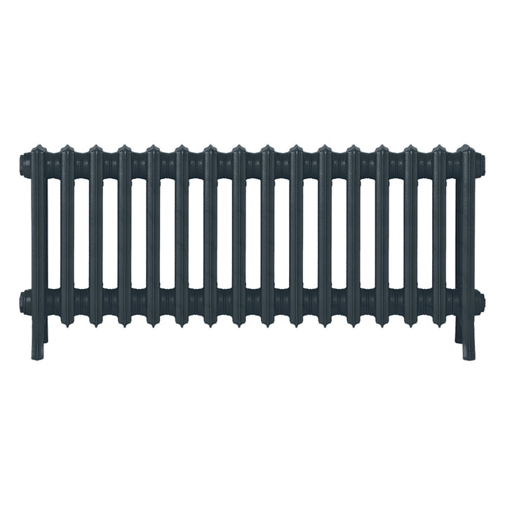 Grace - Midnight Ink Cast Iron Column Radiator H450mm x W998mm 4 Column - Wall Hung