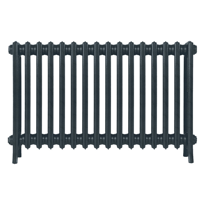 Grace - Midnight Ink Cast Iron Column Radiator H650mm x W998mm 4 Column - Floor Standing