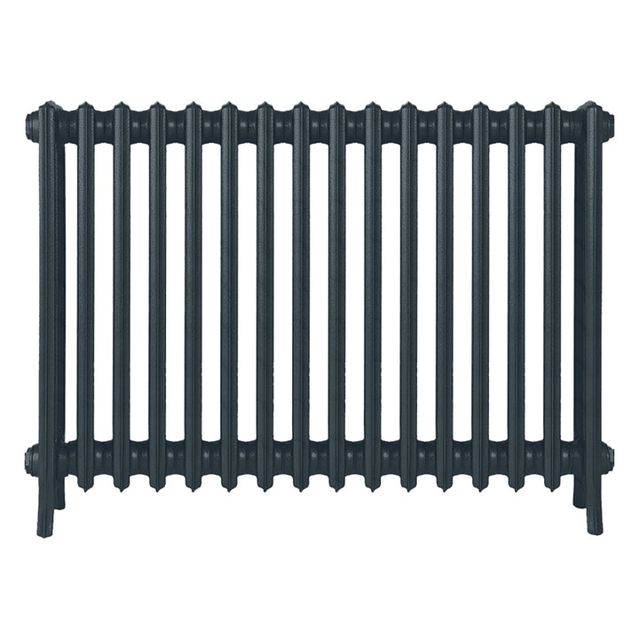 Grace - Midnight Ink Cast Iron Column Radiator H700mm x W998mm 4 Column - Wall Hung