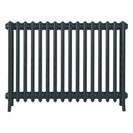 Grace - Midnight Ink Cast Iron Column Radiator H700mm x W998mm 4 Column - Wall Hung