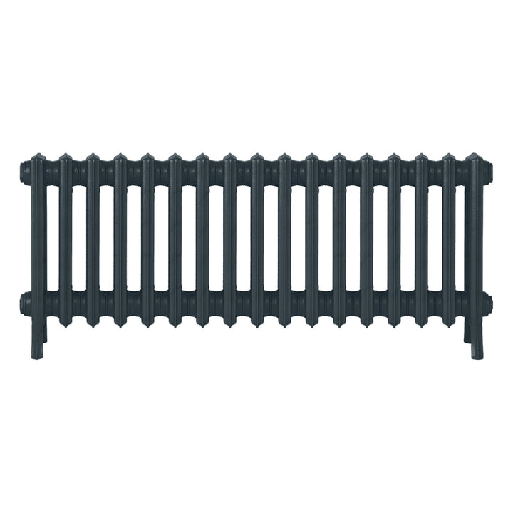 Grace - Midnight Ink Cast Iron Column Radiator H450mm x W1059mm 4 Column - Wall Hung