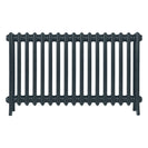 Grace - Midnight Ink Cast Iron Column Radiator H650mm x W1059mm 4 Column - Floor Standing