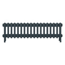 Grace - Midnight Ink Cast Iron Column Radiator H300mm x W1119mm 4 Column - Wall Hung