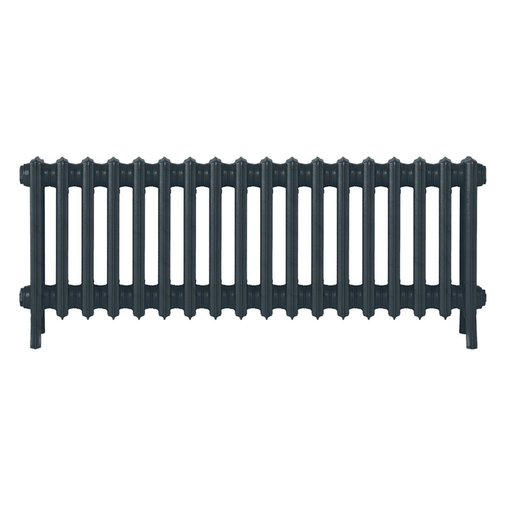 Grace - Midnight Ink Cast Iron Column Radiator H450mm x W1119mm 4 Column - Wall Hung