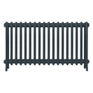 Grace - Midnight Ink Cast Iron Column Radiator H600mm x W1119mm 4 Column - Wall Hung